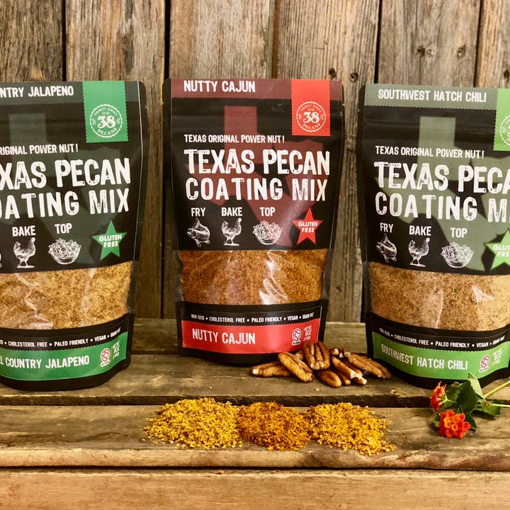 38 Pecans - Wholesale Dried Spice Mix - Southwest Hatch Chili Coating Mix3