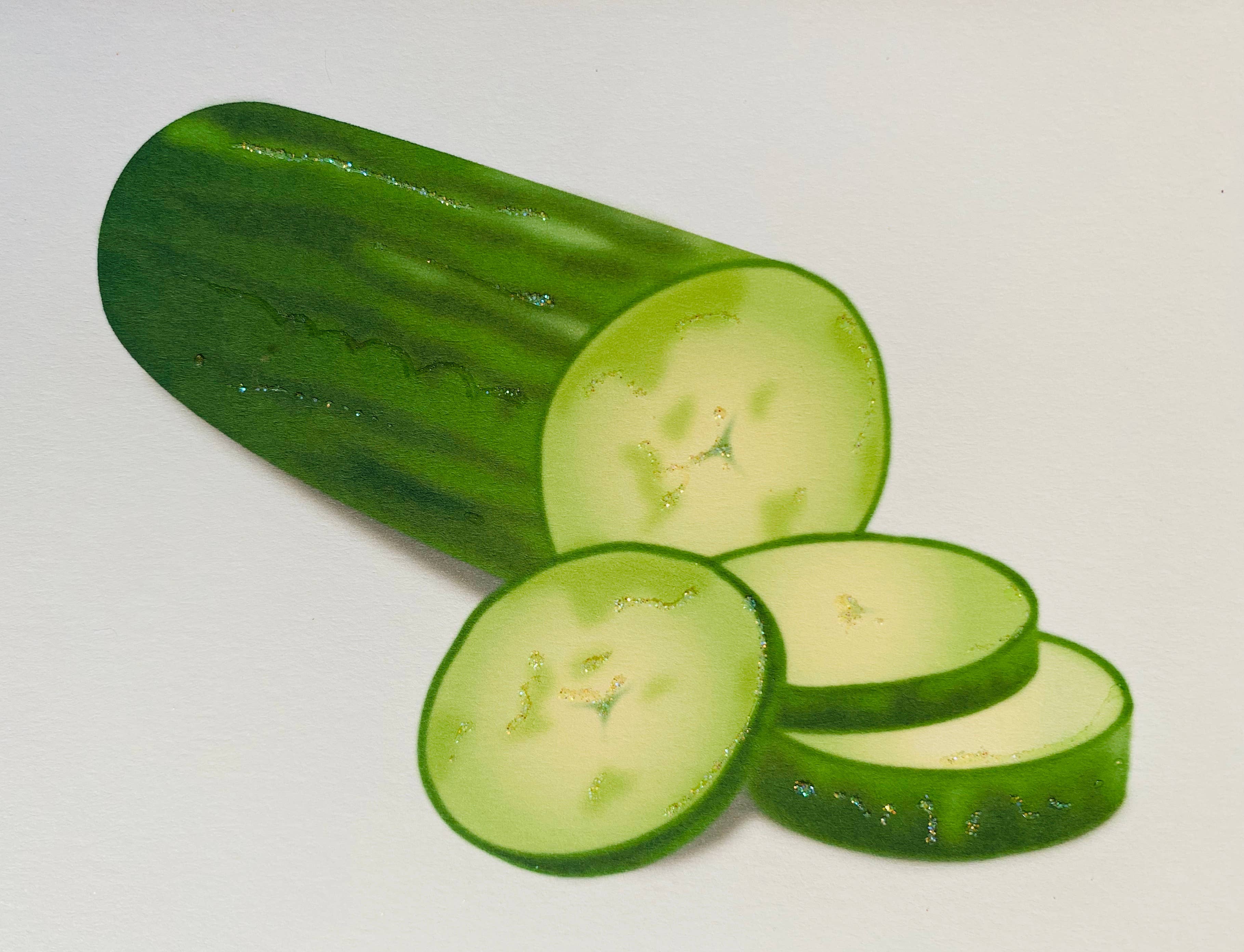 Studio Daedre - Wholesale Stationery/Notecard Set - Cucumber - Boxed Note Cards0