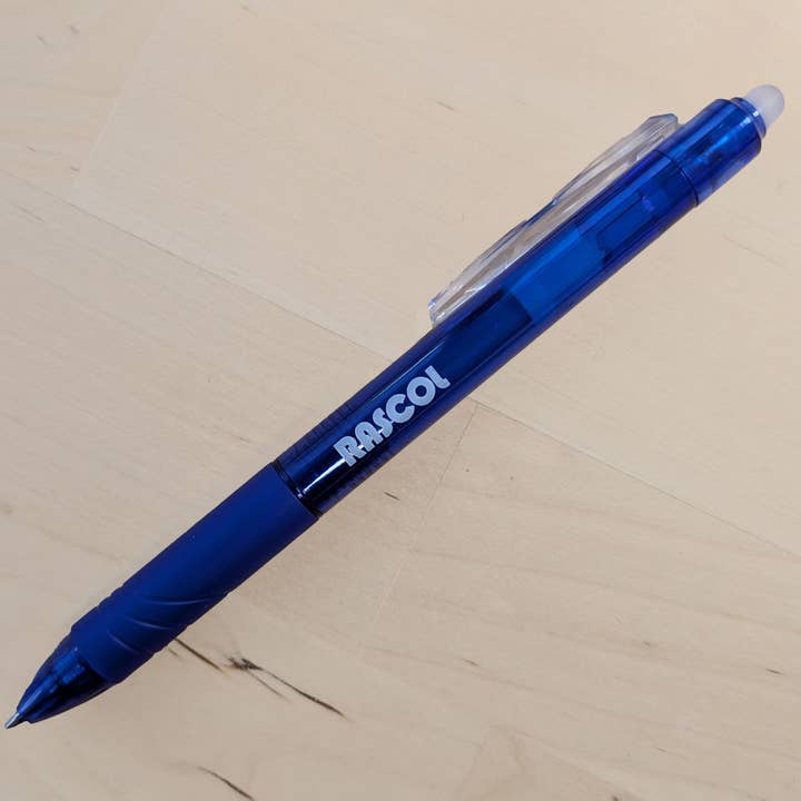 Premium heat erasable pen Rascol - Blue for wholesale by Rascol