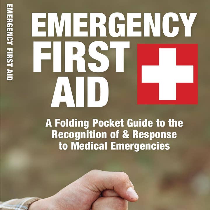 REMOVED BRAND - Wholesale Medical Health - Emergency First Aid: A Folding Pocket Guide0