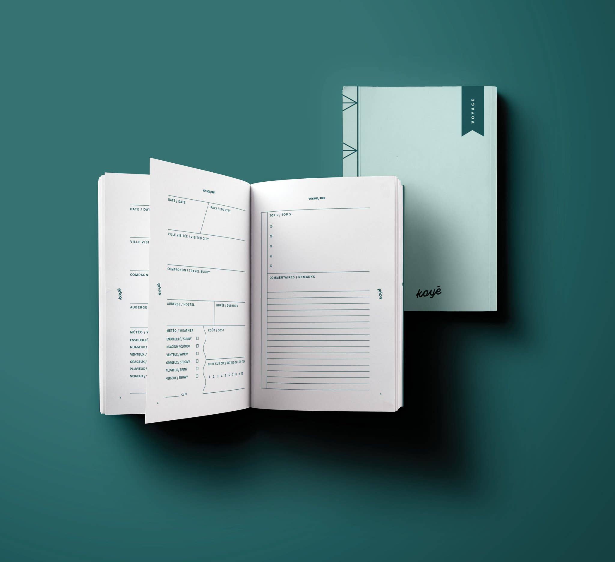 KayƩ Notebooks - Wholesale Notebook - Travel Notebook