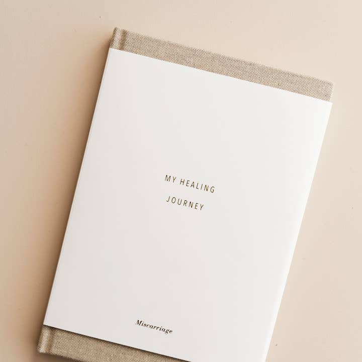 Promptly Journals - Wholesale Journal/Diary - My Miscarriage Journal: A Healing Journey - Wheat Women Gift