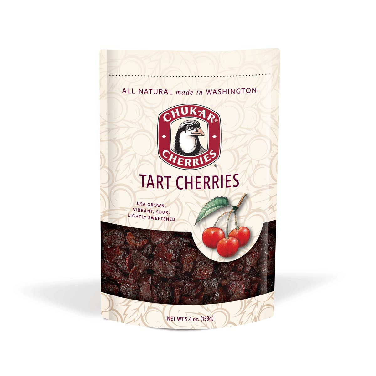 Chukar Cherry Company - Wholesale Dried/Dehydrated Fruit - 5.4 oz Tart Cherries0