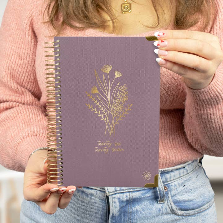 2026-27 Hard Cover Academic Planner, 5x8 Size (A5) for wholesale by bloom daily planners