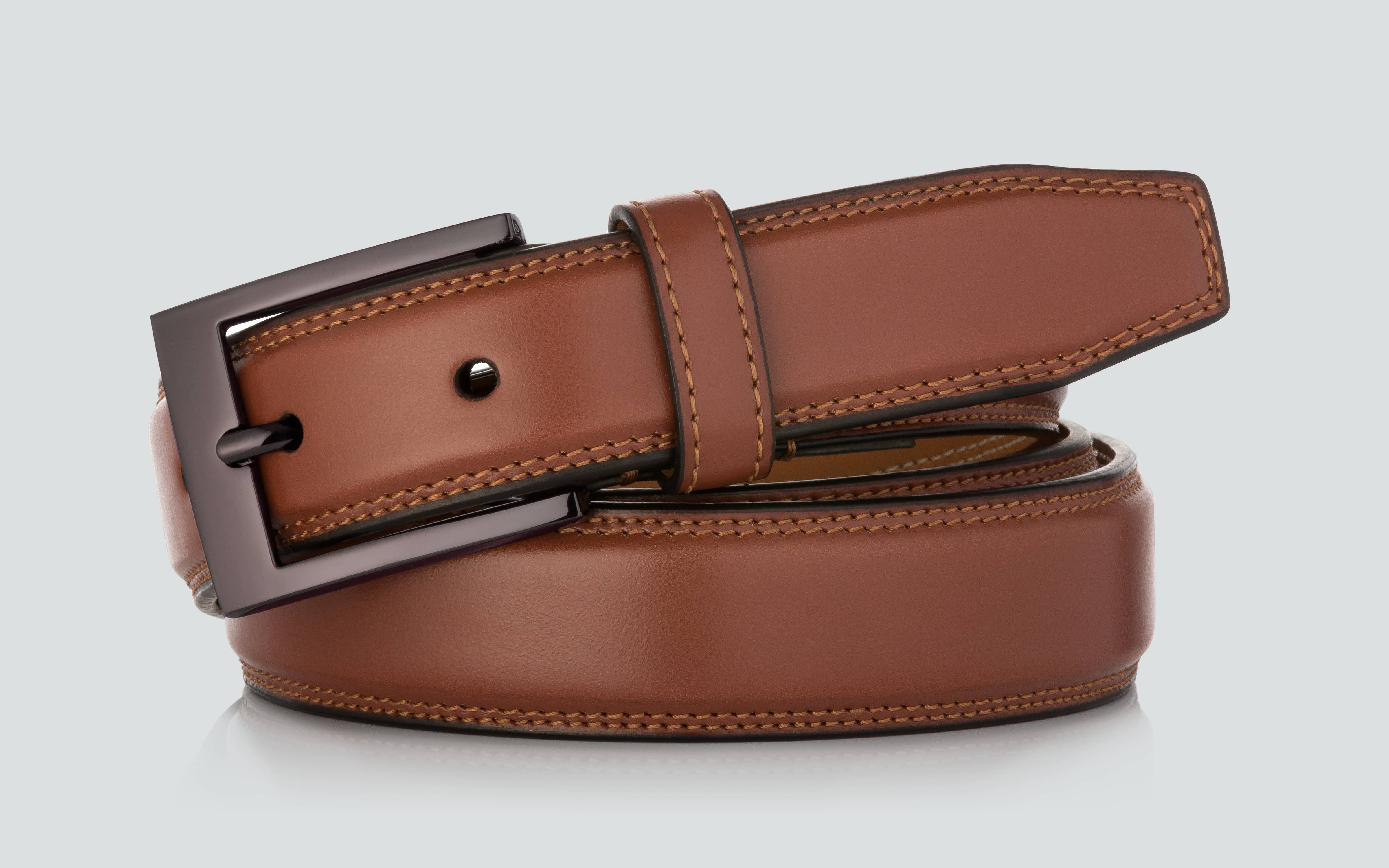 Wholesale Dual Hoop Leather Belt for your store - Faire