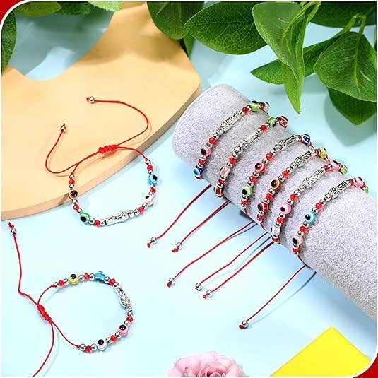 Crover - Wholesale Jewelry Set - Saint Evil Eye String Bracelet4