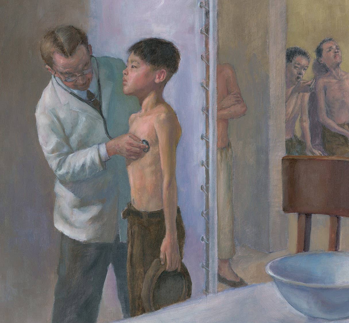 Sleeping Bear Press - Wholesale Middle Grade Book (9-12) - Paper Son: Lee's Journey to America Picture Book4