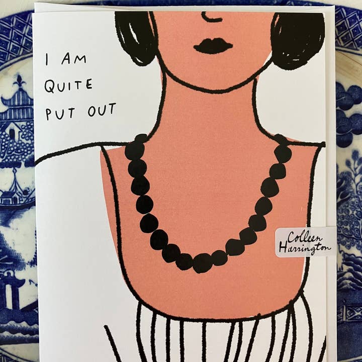 A2 lykønskningskort - Jeg er ganske udsat for engroshandel hos Colleen Harrington Studio