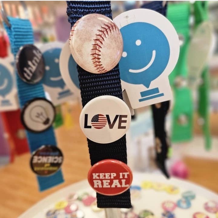 ChattySnaps - Wholesale Lapel Pin/Button - Baseball2