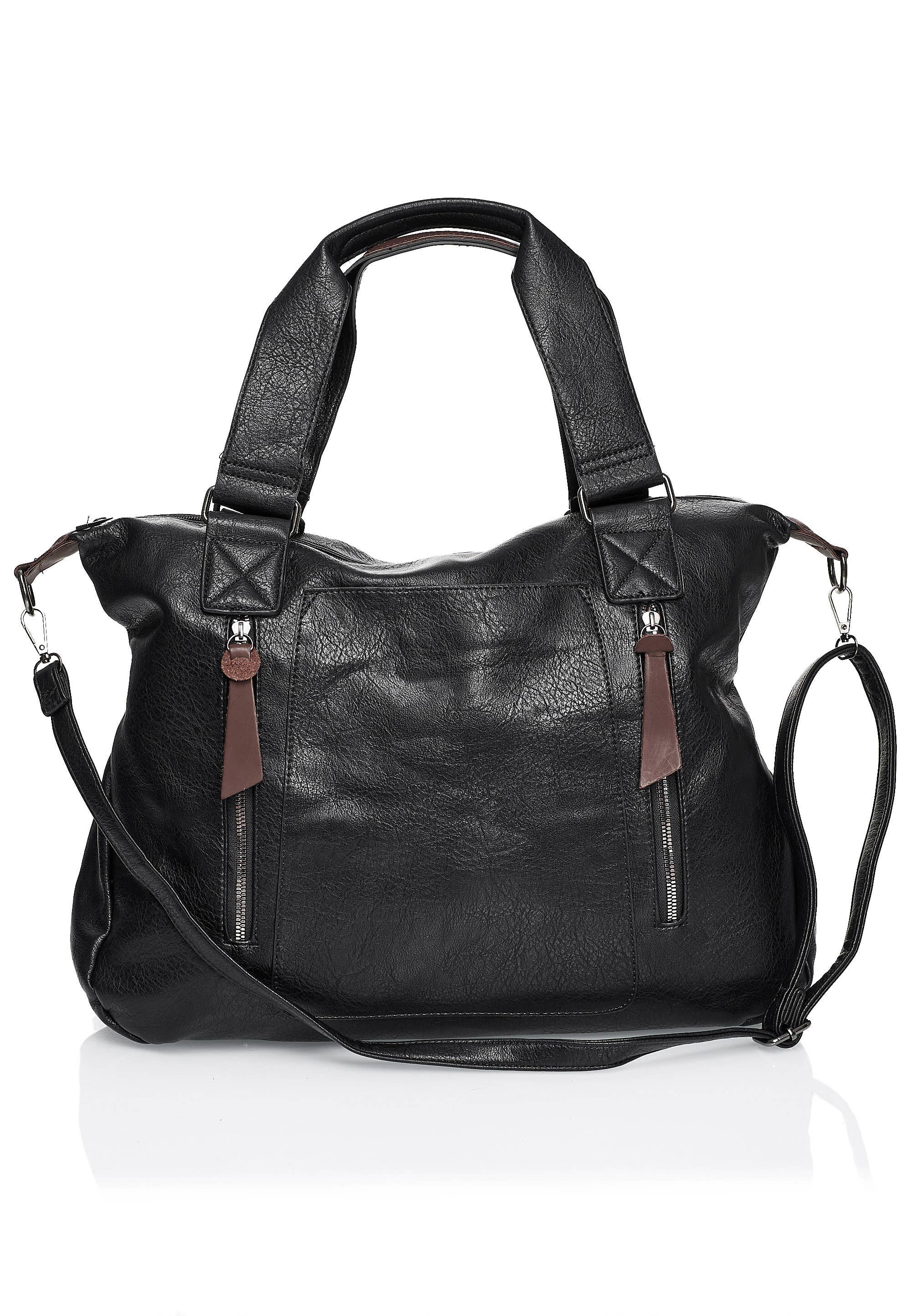 HJS - Wholesale Tote Bag - Women's - Shopper 'COLMA' - with many compartments and extra space2