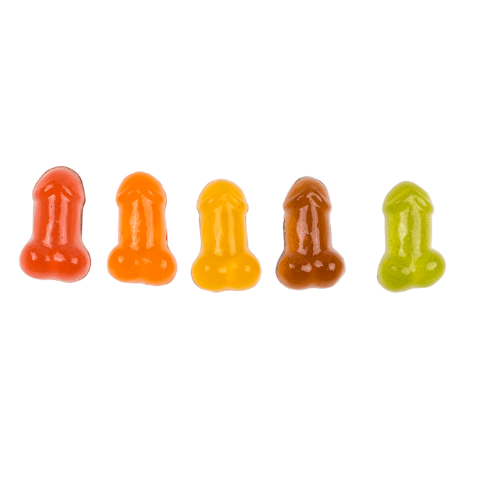 Kinky Pleasure - Wholesale Gummy - Kinky Pleasure - OB043 - Gummy Willies - Fruit Flavor Candy1