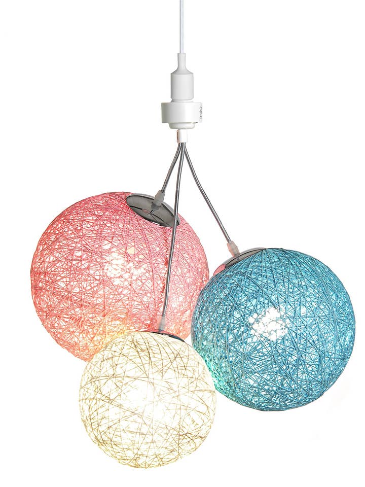 Serenity 3 Ball LED E27 Suspension Light for wholesale by Guirled