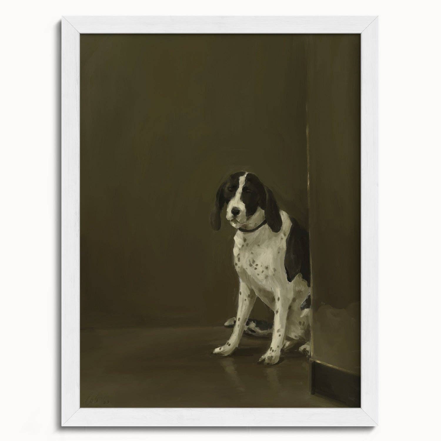The Ugly Cat Studio - Wholesale Art Print - Milanese Restaurant Dog Art Print13