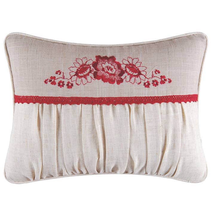 SALE 12" x 16" Jasleen Embroidered Pillow for wholesale by C&F Home