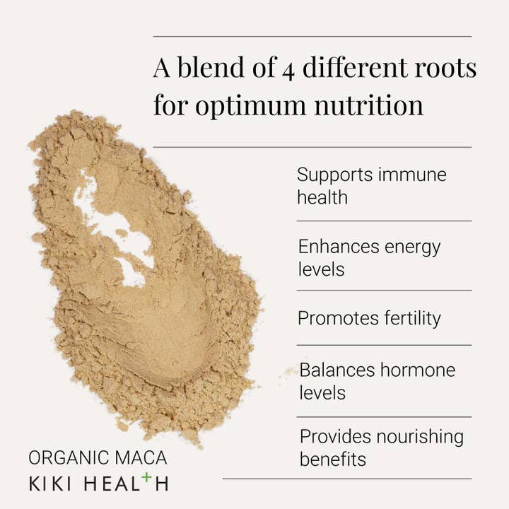 KIKI Heath – wholesale Protein/superfood powder – Organic Premium 4 Root Maca Powder 100g1