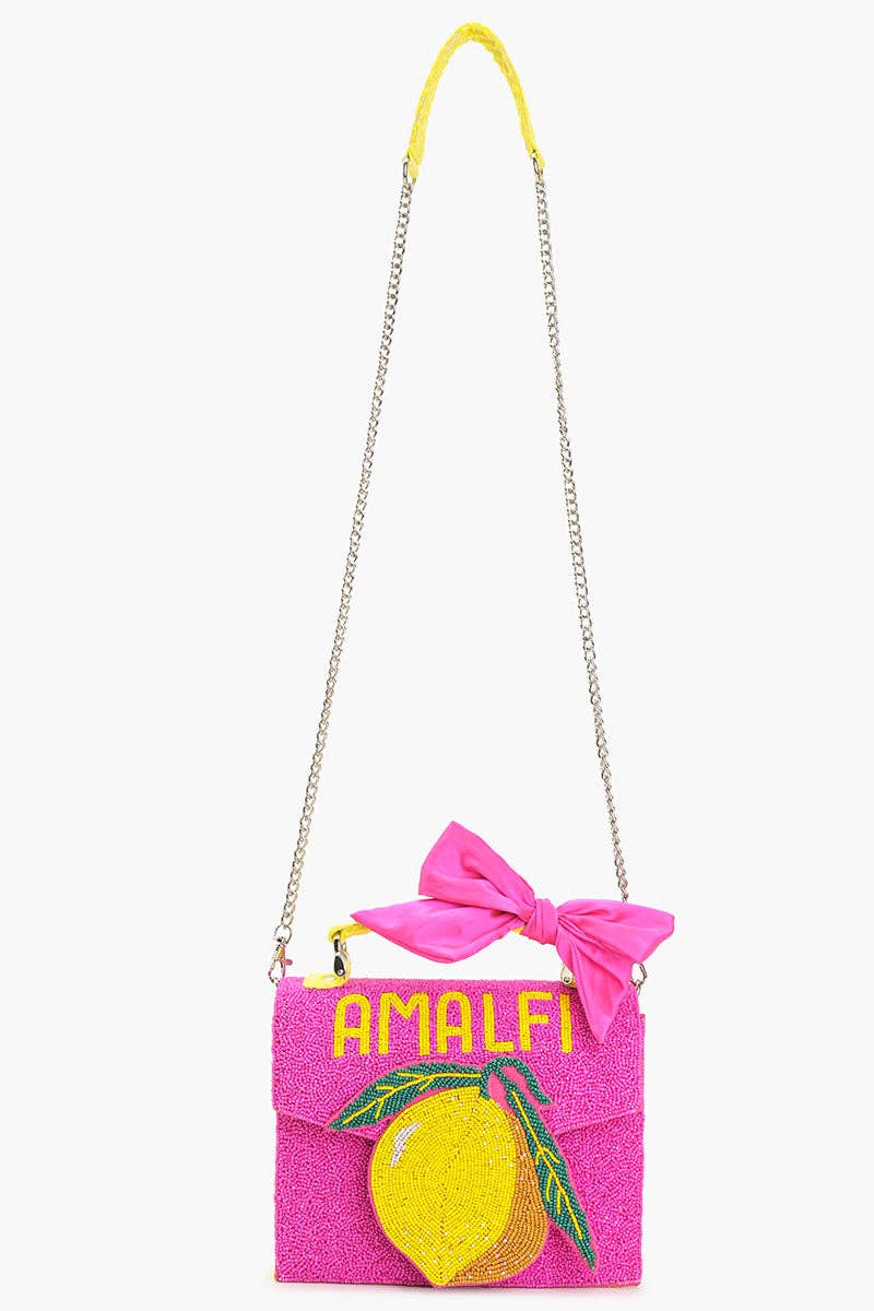 America & Beyond – wholesale Top handle bag – women's – Amalfi Beaded Top Handle Bag4