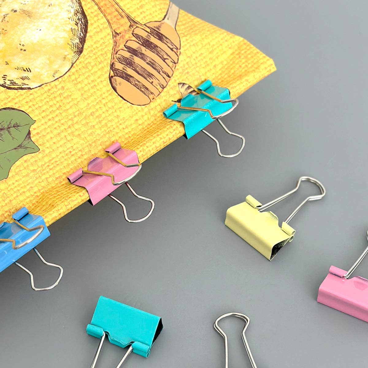 Wrapables.com - Wholesale Binderclip - Wrapables Multicolor Binder Clips for Office, Paper Clamps6