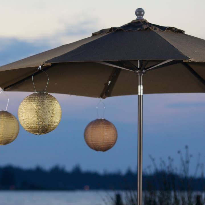 Allsop Home & Garden - Wholesale Outdoor/Lawn Light - Stella Market 12" Globe Solar Lantern - Bronze9