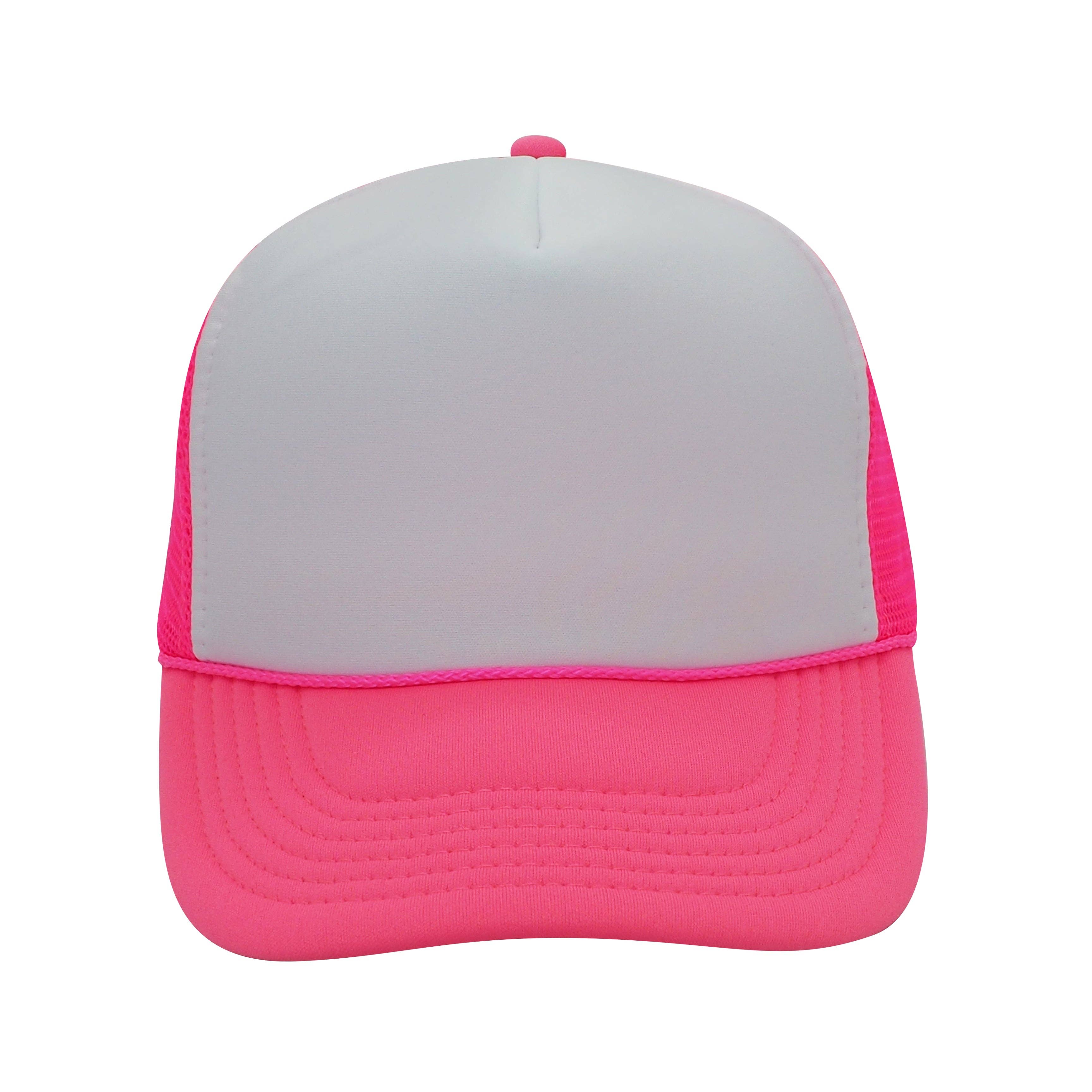 The Park Wholesale - Wholesale Trucker Hat - Unisex - Nissun Neon Color Foam Mesh Trucker Hats Caps, Blank Two Tone Snapbacks16