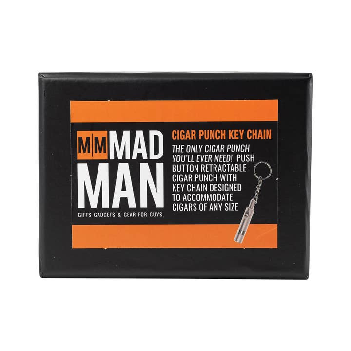 Mad Man - Wholesale Keychain - Men's - Cigar Punch Key Chain4