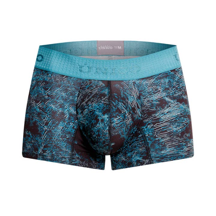 BOXER TRUNK OLAS BLUE for wholesale by Mundo Único