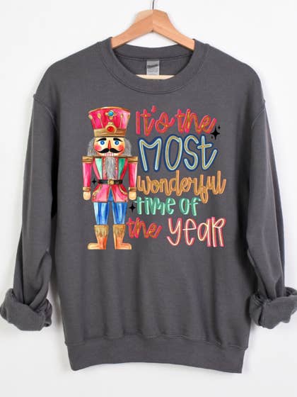 Trendy Chic Apparel LLC - Vente Sweat-shirt à imprimés – femme - Sweat-shirts Casse-Noisette3