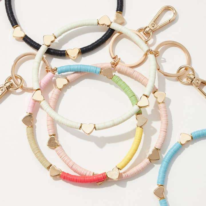 Pulseiras Porta-Chaves de Lantejoulas Coloridas por atacado de Frem