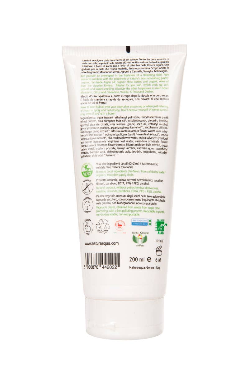 NaturaEqua - Wholesale Body Cream/Lotion - BIO body cream spring flowers1