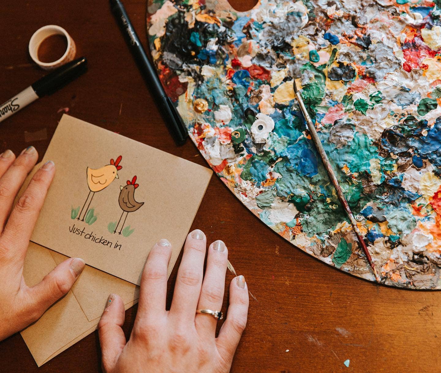 Snail Mail - Vendita all'ingrosso Biglietti di auguri generici - Solo Pollo In1