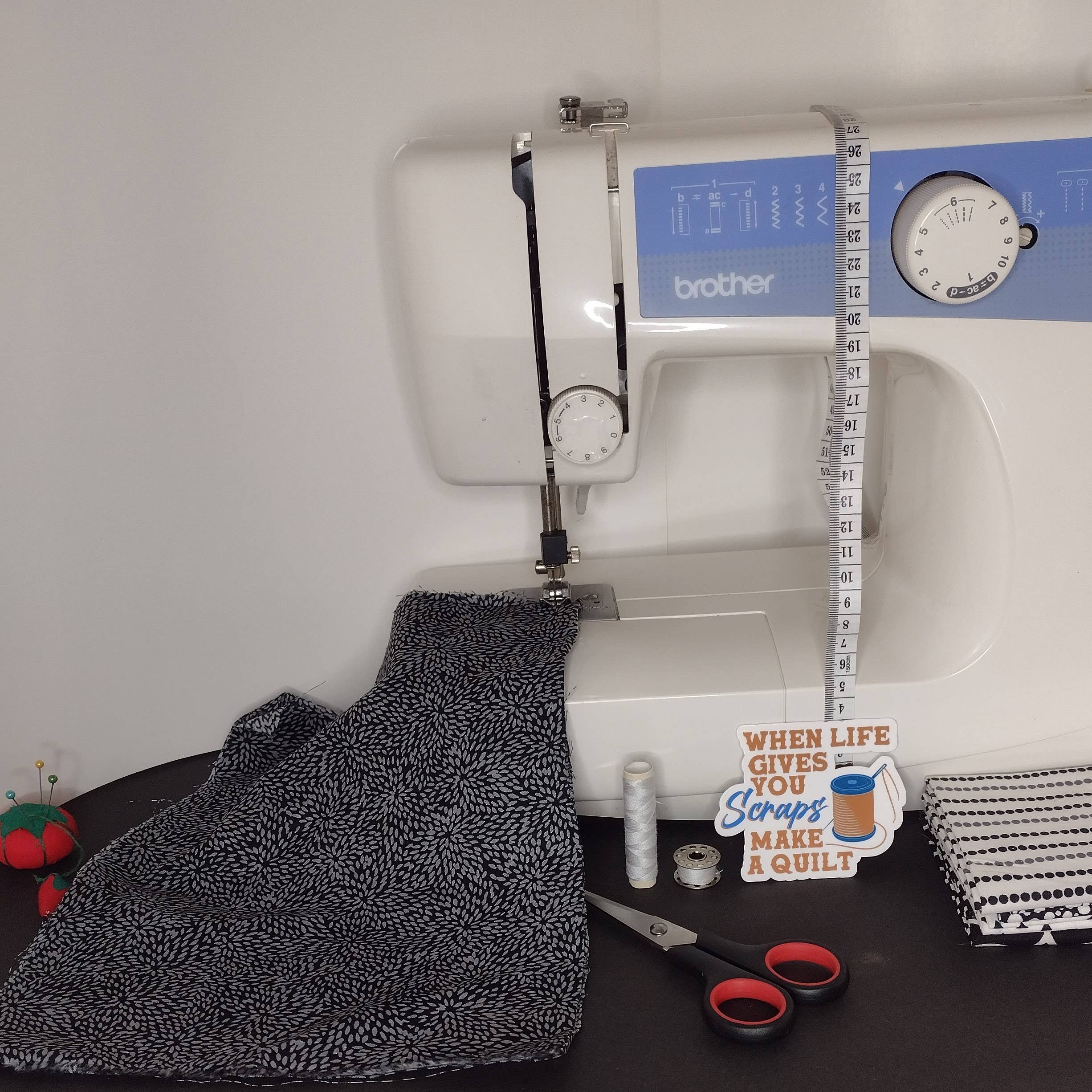 Dancing Dolphin Crafts - Venta al por mayor Pegatina - Cuando la vida te dé sobras, haz una colcha | Pegatinas de costura8