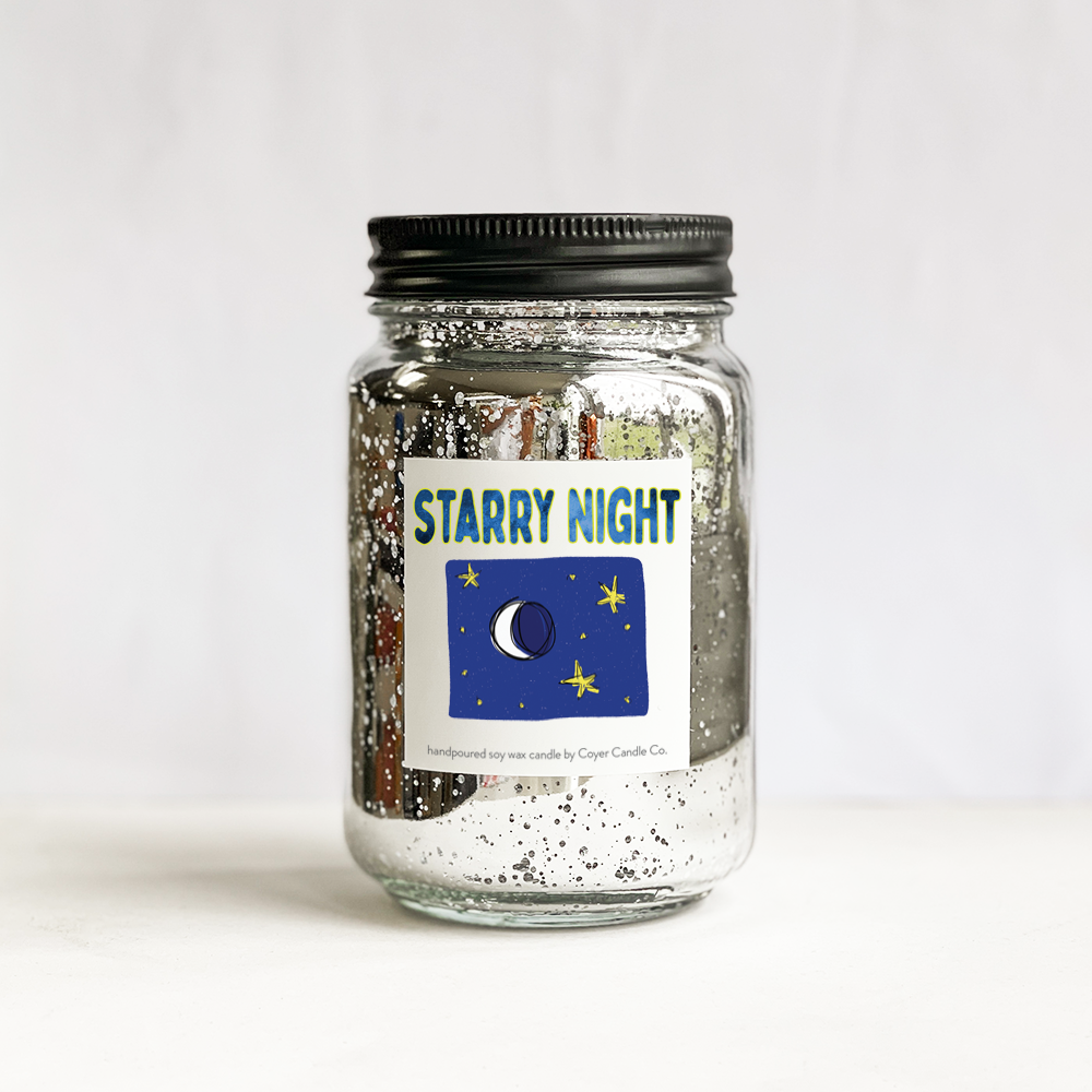 Coyer Candle Co. - Wholesale Jar/Filled Candle - 16 oz. Glimmery Speckled Candles - Signature Collection23