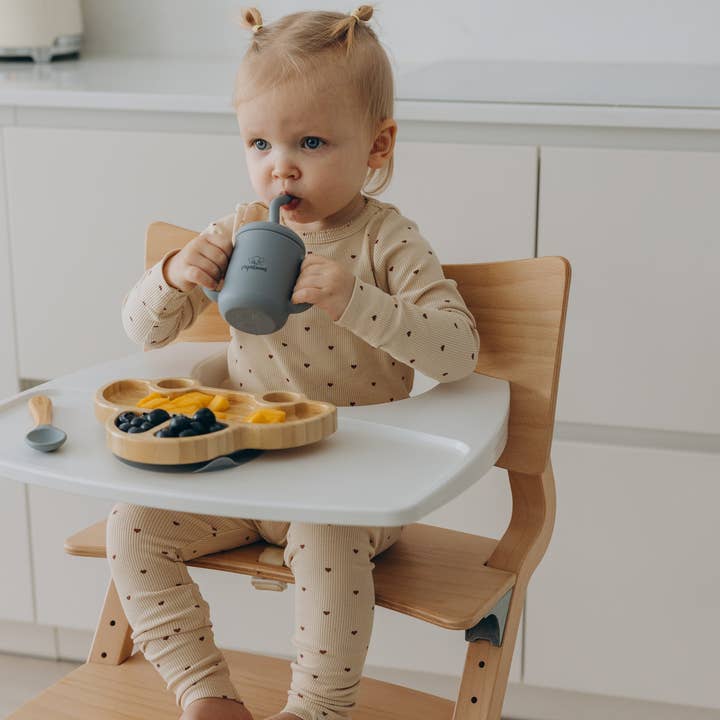 Pepelinoos – wholesale Tallrikar - Barn och baby – Bambu babybilplatta och sked