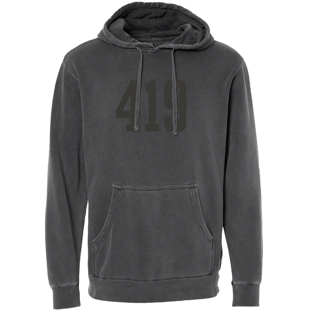 Jupmode - Wholesale Hoodie - Unisex - Custom Area Code Puff Print Tone on Tone Hoodie2