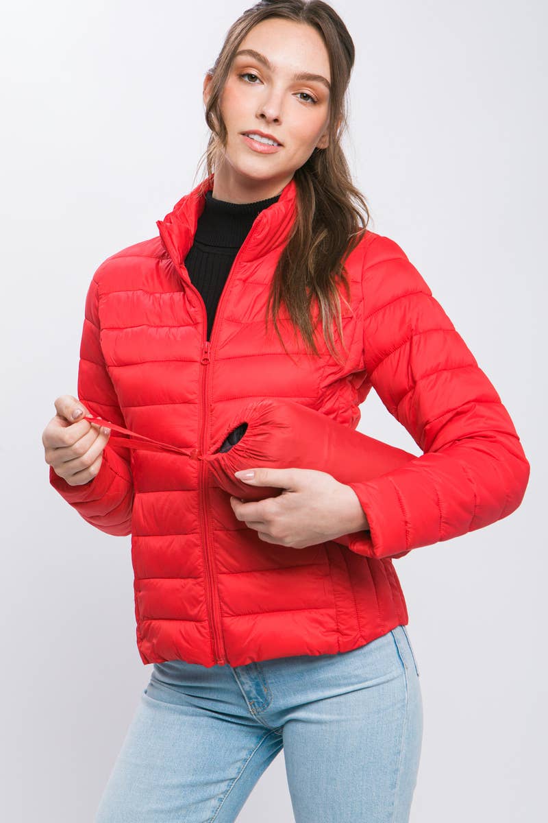 42POPS – Engroshandel Puffer jacket - Dame – ,.._ SI-17503 Ultra Letvægtsforet Termisk Lynlåsjakke8