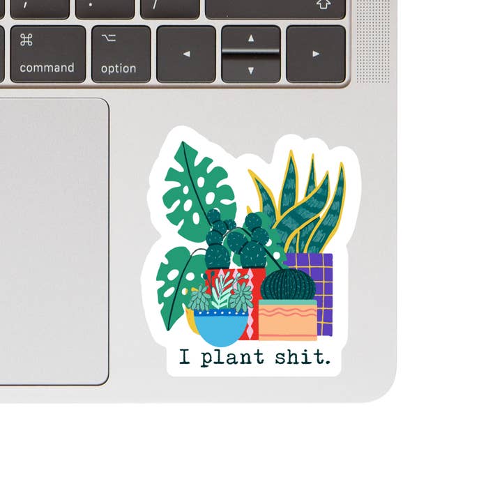 Juju and Moxie - Wholesale Sticker - Plant Gardening Nature Swear High Quality Vinyl Sticker1