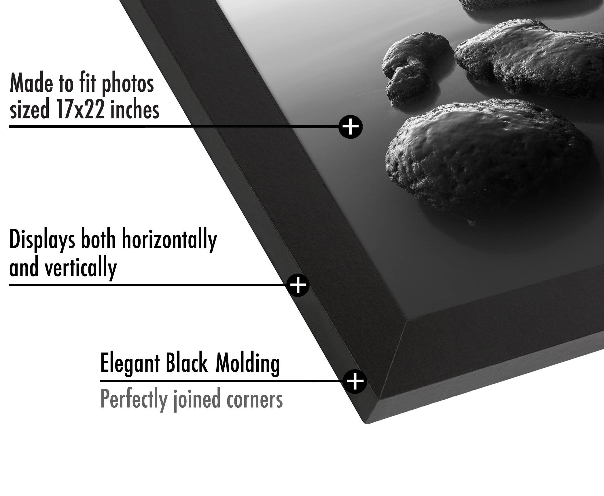 Americanflat - Wholesale Picture Frame - Americanflat Poster Frame with Wide Molding138