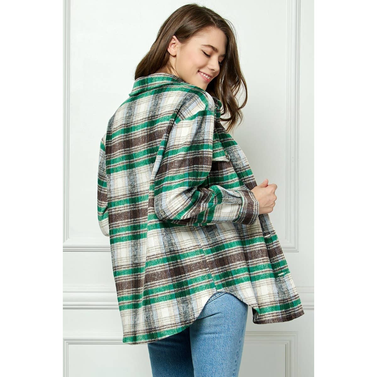 Veveret - Wholesale Jas - Dames - Klassieke geruite beugel6