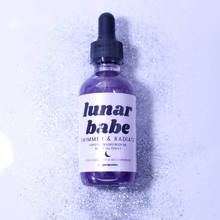 Lunar Babe Shimmer Body Oil for wholesale by Badgurlgoodies