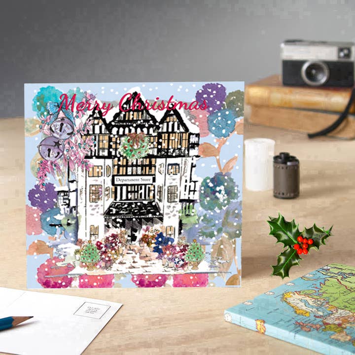 Claire Louise – wholesale Christmas card – Liberty Christmas Card