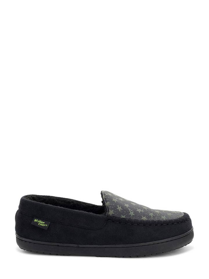Men's Freedom Moc Slipper - Black for wholesale by Western Chief