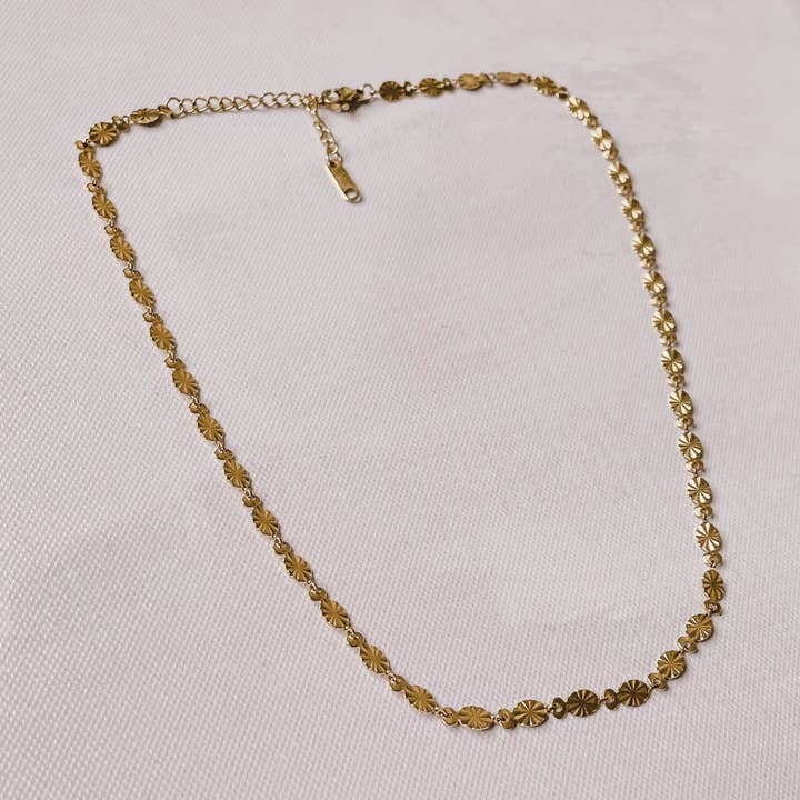 Collier à maillons Brooks Starburst pour la vente par The Stack Society