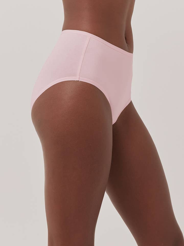 Mauve Women's Everyday High Cut Brief for wholesale on Faire