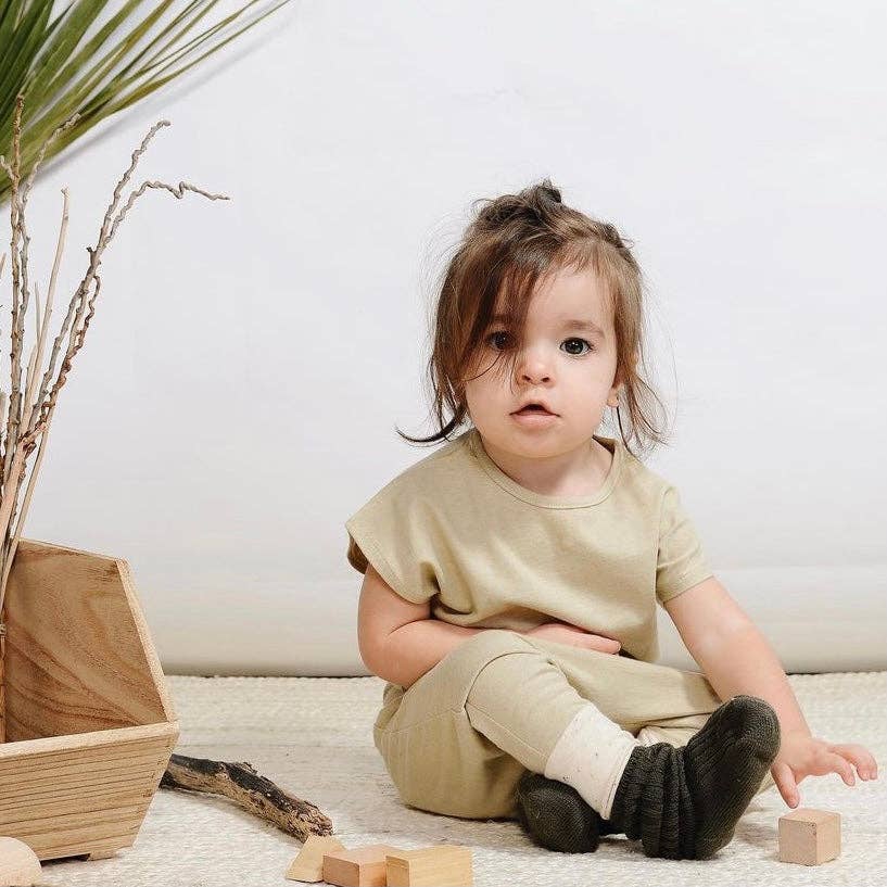 KAKIMATE - Wholesale T-Shirt - Kids - Green organic cotton t-shirt4