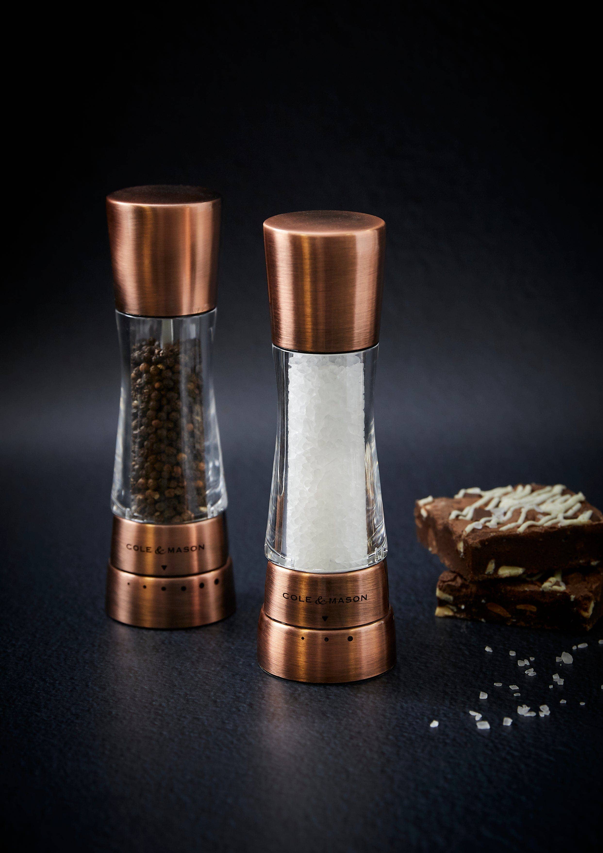 DKHB [Zyliss, Cole & Mason, Swissmar, AdHoc, Ken Hom] - Wholesale Salt & Pepper Shaker Set - Cole & Mason Derwent Salt & Pepper Mill Gift Set, Copper4