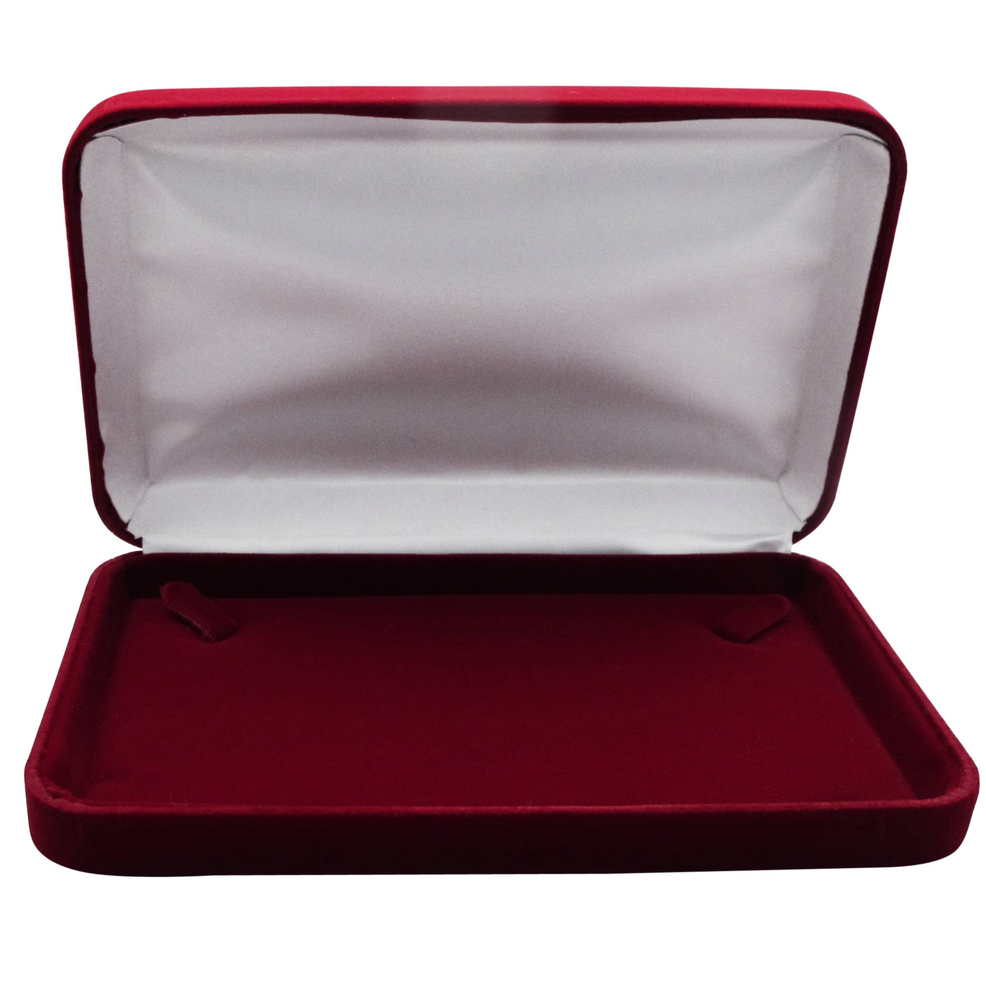 Dlux Jewels - Wholesale Jewelry Box/Organizer - Burgundy Kona Necklace Box0