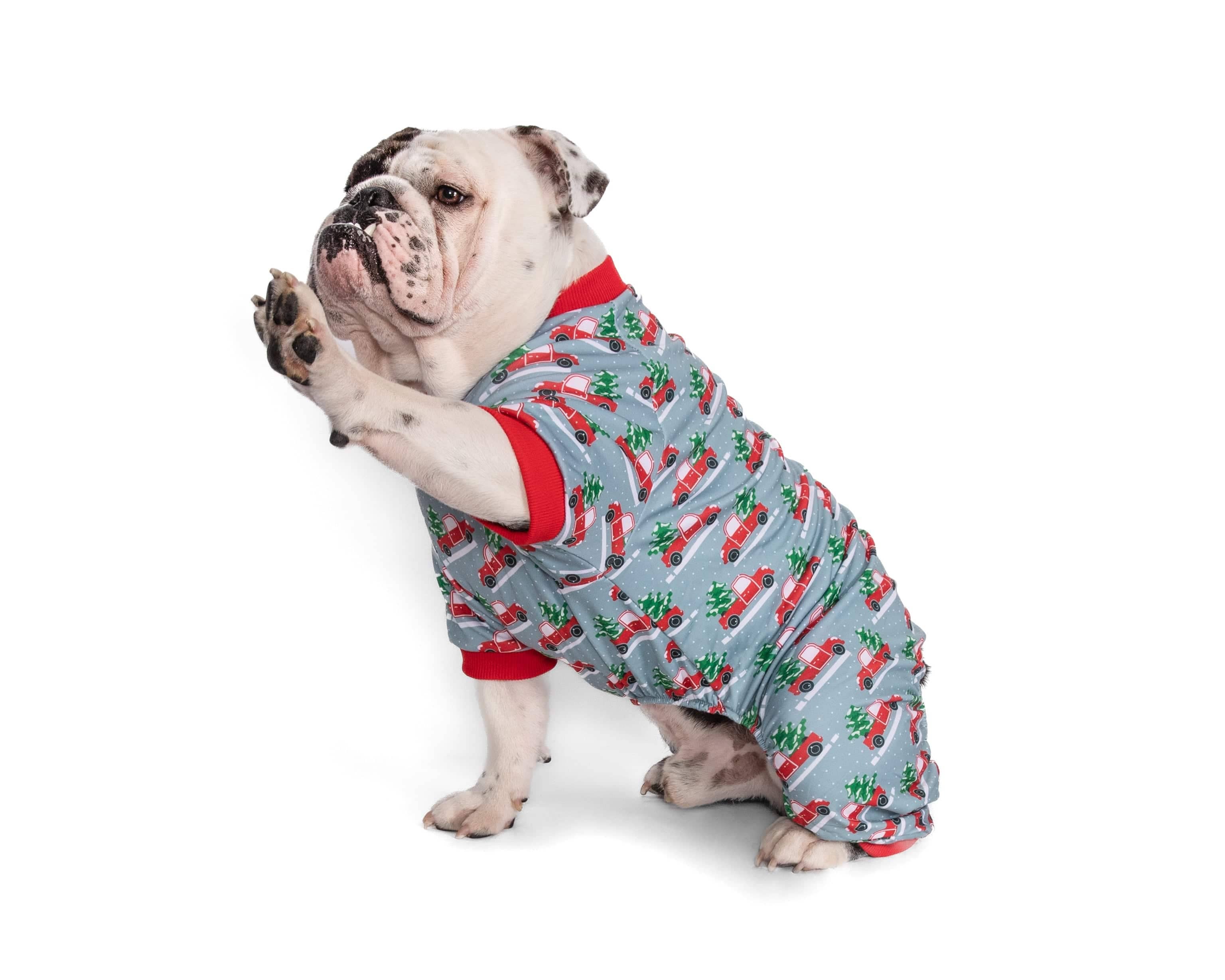 fabdog - Wholesale Pet Pajamas - Dog - X-Mas Truck Onesie4