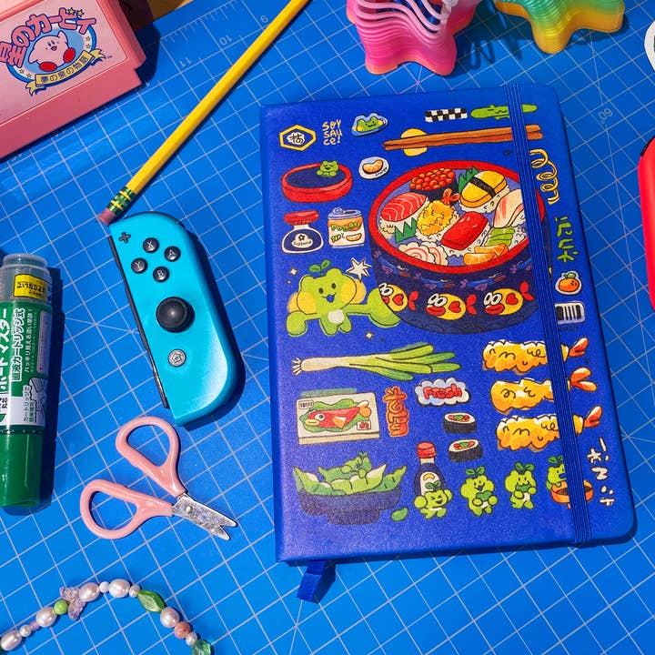 pogpals - Wholesale Notebook - I want Sushi Notebook ✿ Dot Grid A57