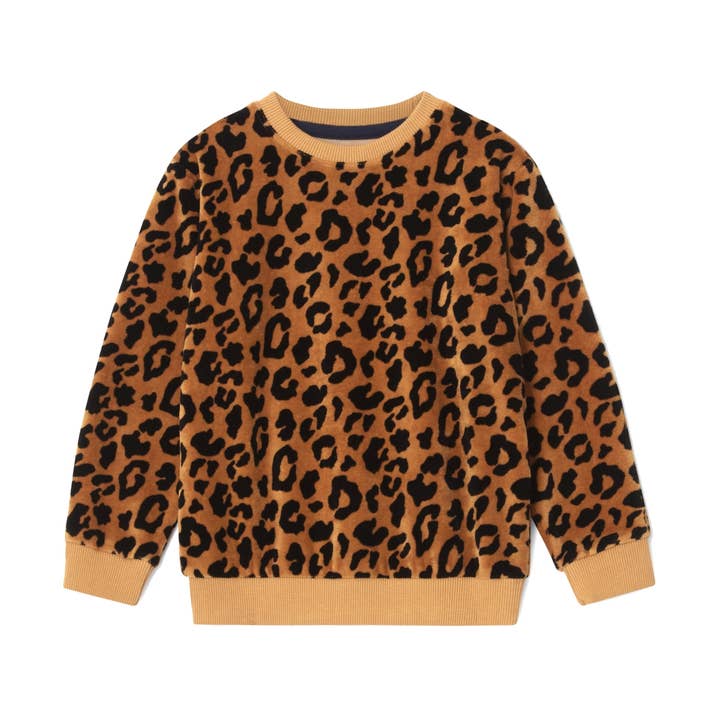 Rio sweatshirt velours voor wholesale door The Striped Cat