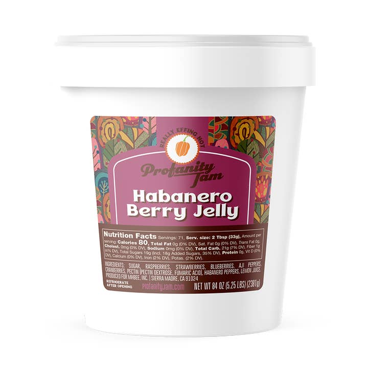 B2B BE Habanero Profanity Pail for wholesale by Profanity Jam