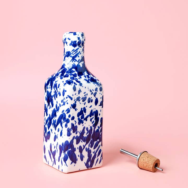 Alfar Tierra Cocida - Wholesale Oil/Vinegar Dispenser - Oil Dispenser Ceramic /475ml/ PERSIA Dots3